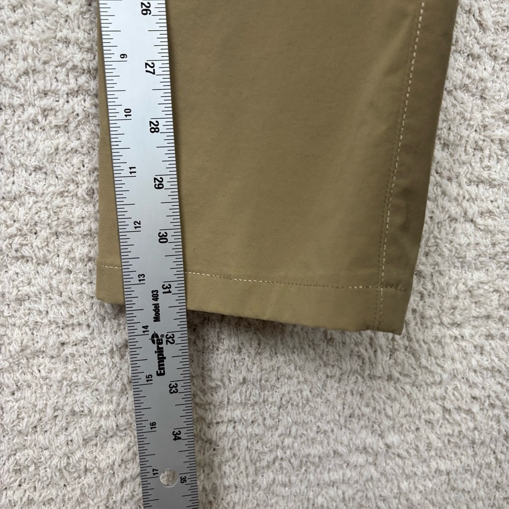 J. Crew Pants Mens 32x32 (33x31.5) Khaki Stretch Slim Flat Front Professional - Picture 13 of 15